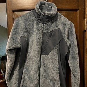 Grey Columbia Fleece Jacket Size Medium